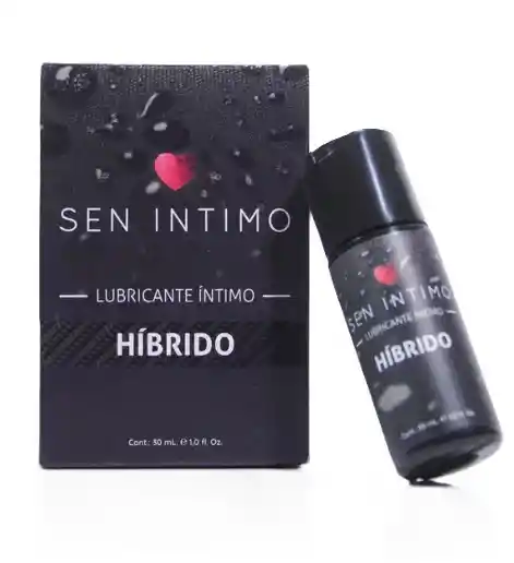 Lubricante Hibrido Sen Intimo 30ml Lubricante De Agua Y Silicona Estimulante Lubrica Ano Vagina Unisex