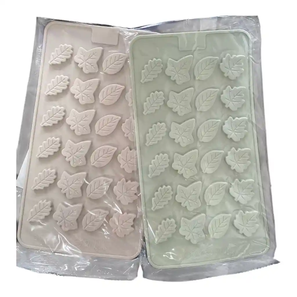 Molde Para Hornear O Para Hacer Diseños De Chocolate En Forma De Hojas