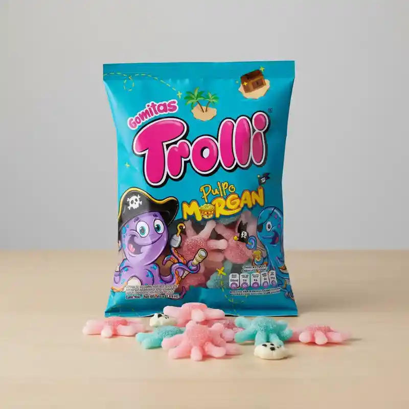 Gomitas Trolli Pulpo Morgan X 40 G