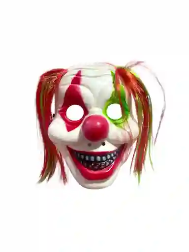 Mascara De Payaso Con Cabello