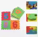 Tapete Alfombra Foammy Para Bebe X10 Piezas Transportes