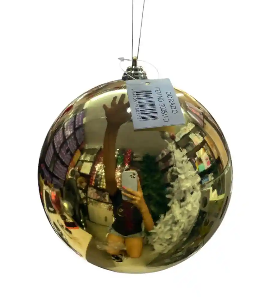 Bola De Navidad 21 Cm De Ancho Bolas Navideñas Decoracion Navideña
