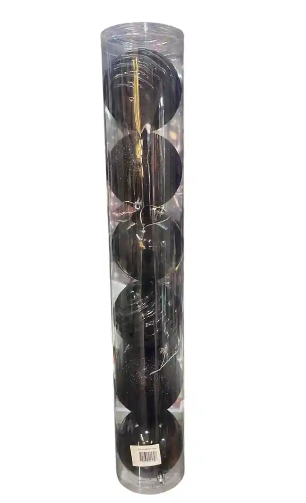 Bolas De Navidad 10 Cm X 6 Unidades Bolas Navideñas Decoracion Navideña