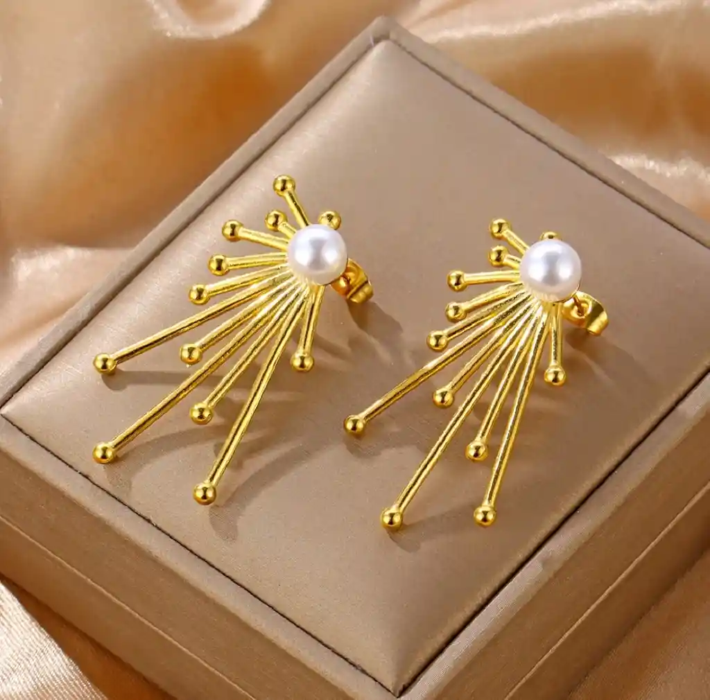 Aretes Rayos De Sol