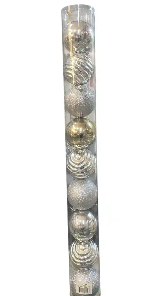 Bolas De Navidad 8 Cm X 9 Unidades Bolas Navideñas Decoracion Navideña