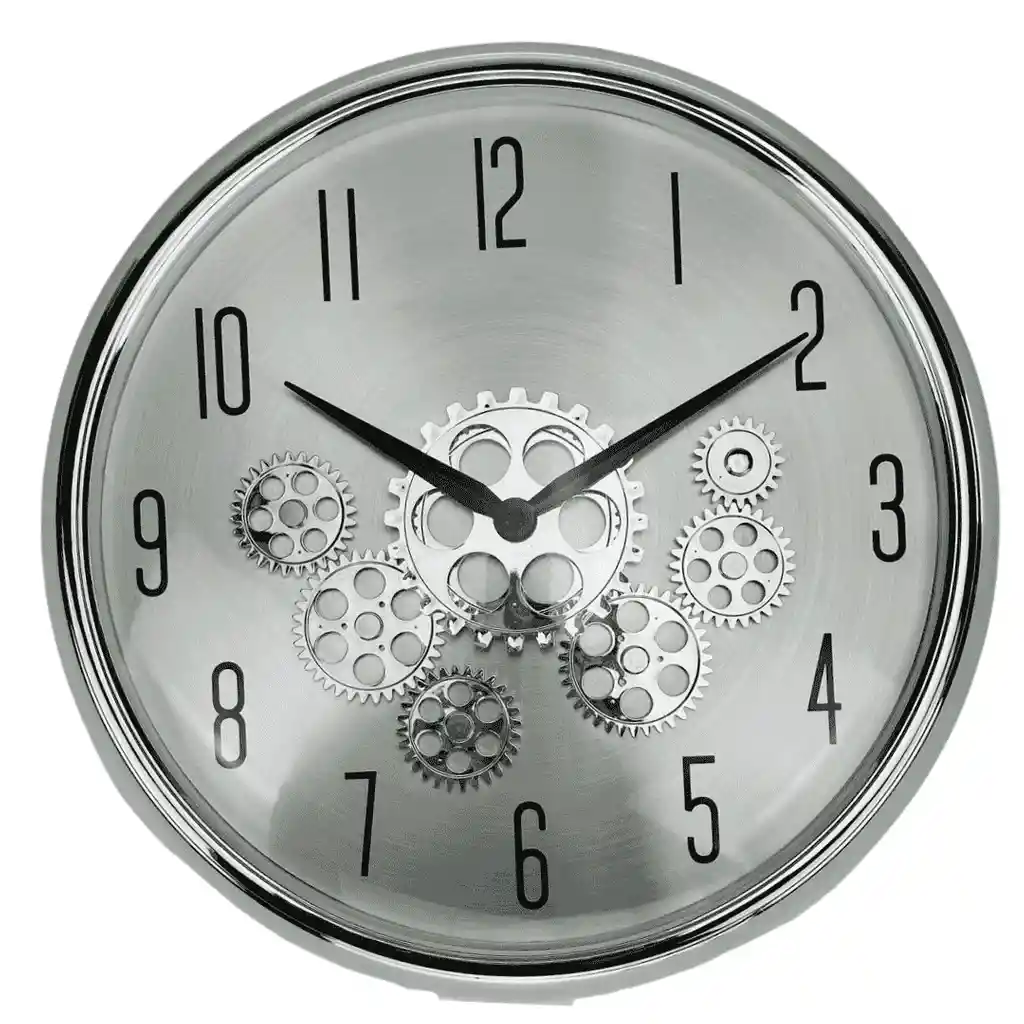 Reloj Pvc De Lujo Con Maquinaria Visible