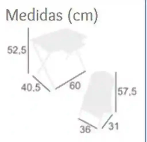 Escritorio Infantil Tablero Borrable Kínder Niña Plegable