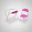 Escritorio Infantil Tablero Borrable Kínder Niña Plegable