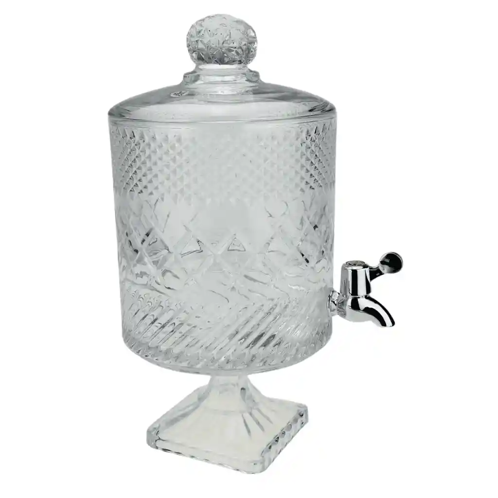 Dispensador En Cristal Con Llave