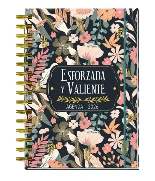 Agenda Argollada Diaria 2026 Inspiracion