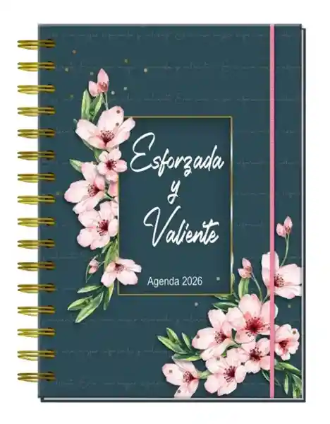 Agenda Argollada Diaria 2026 Inspiracion