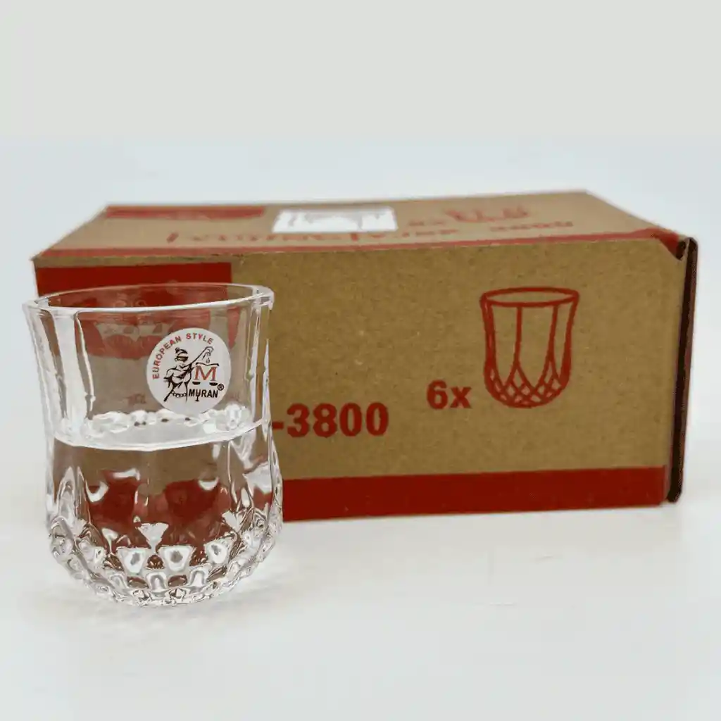 Set De Copas Pequeñas En Cristal