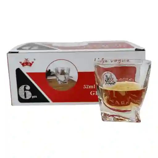 Set De Copas Pequeñas En Cristal