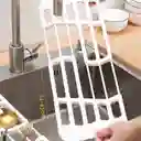 Escurridor Secaplatos De Platos Retráctil Blanco