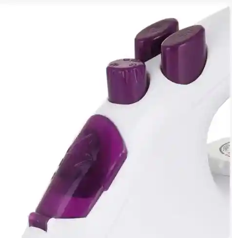 Plancha Ropa A Vapor Universal Power Morado-blanco
