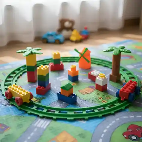 Armatodo / Bloques La Granja De 130 Piezas.