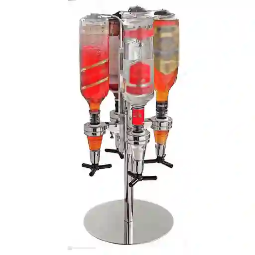 Dispensador De Licores X4 Botellas