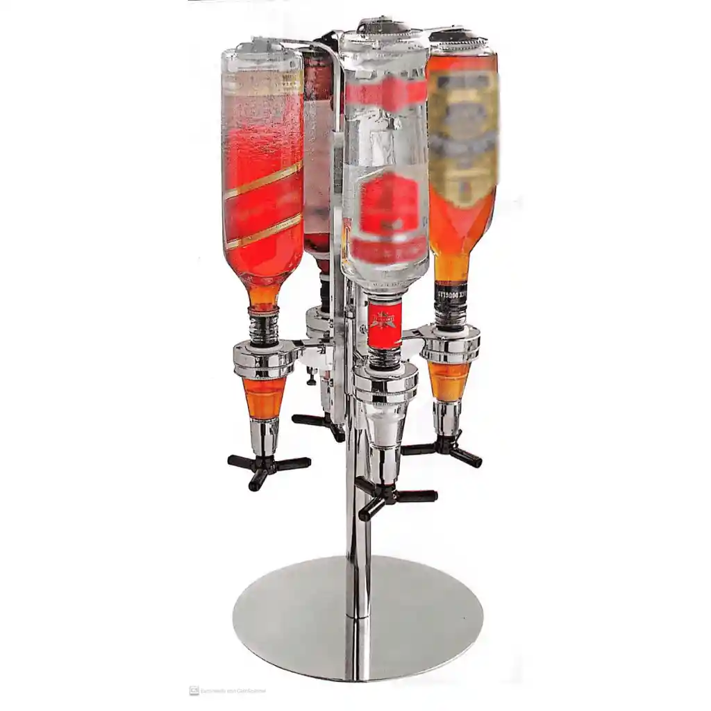 Dispensador De Licores X4 Botellas