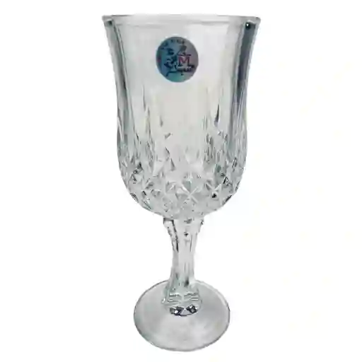Set De Copas Para Vino En Cristal