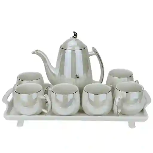 Juego De Té En Porcelana Fina