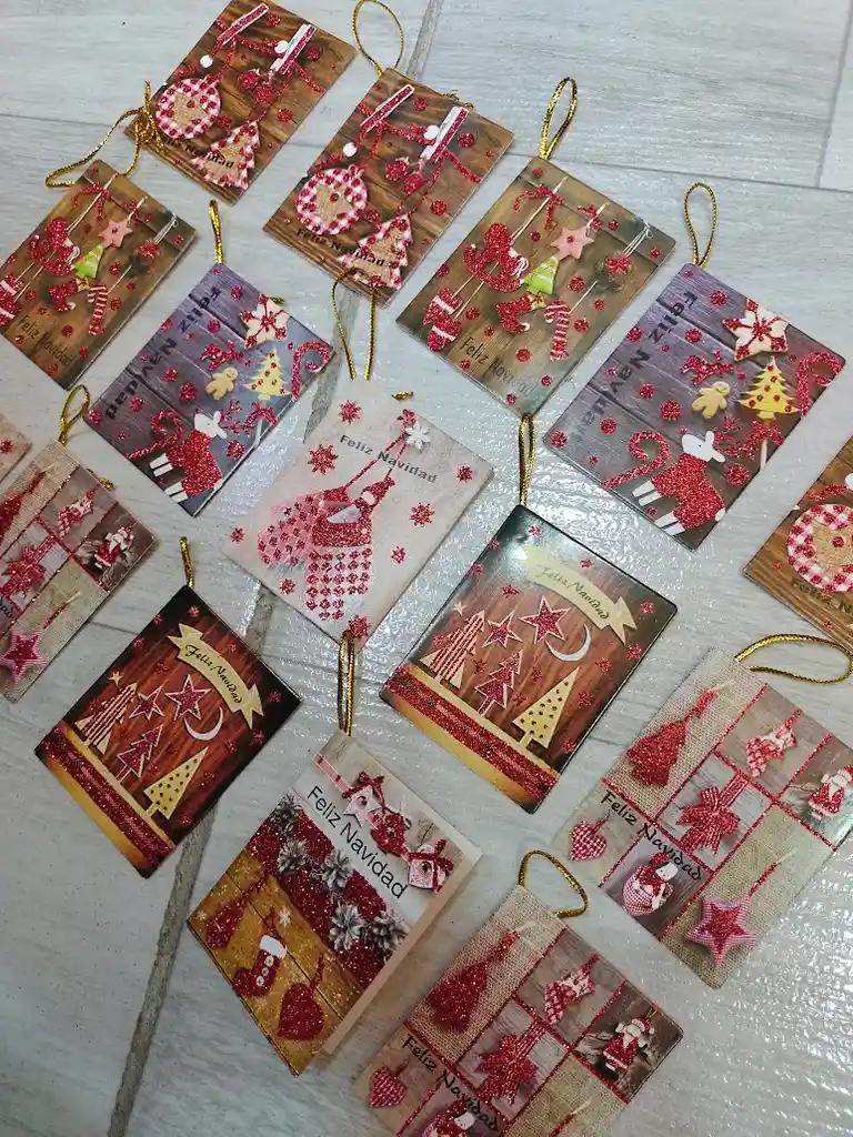 15 Tarjetas De-para Navideñas Variadas