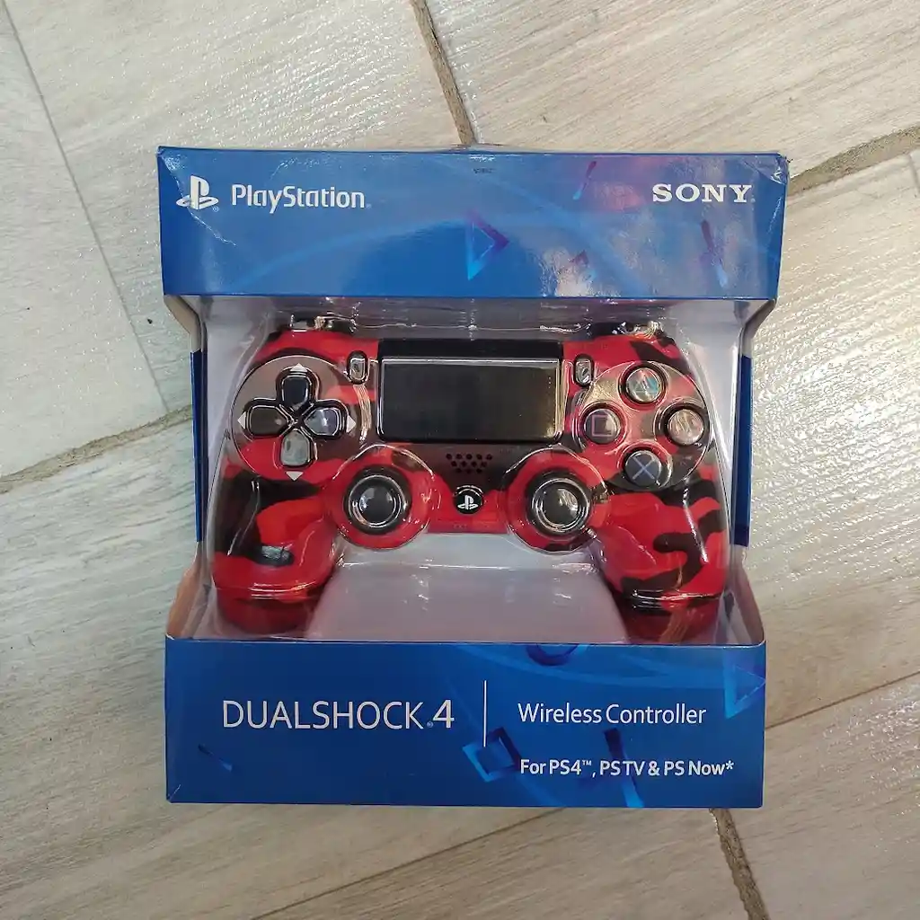 Control Mando Para Playstation 4 Dualshock 4 Rojo Camuflado Sony