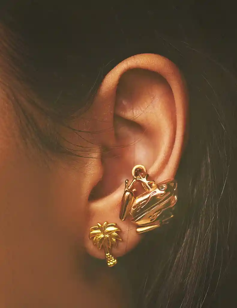 Entrelazos Earcuff Rana Coquí