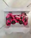Control Mando Para Playstation 3 Dualshock 3 Rojo Con Rayos Sony
