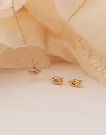 Entrelazos Collar + Aretes Bali