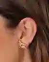 Entrelazos Aretes Dálmata Polka Print