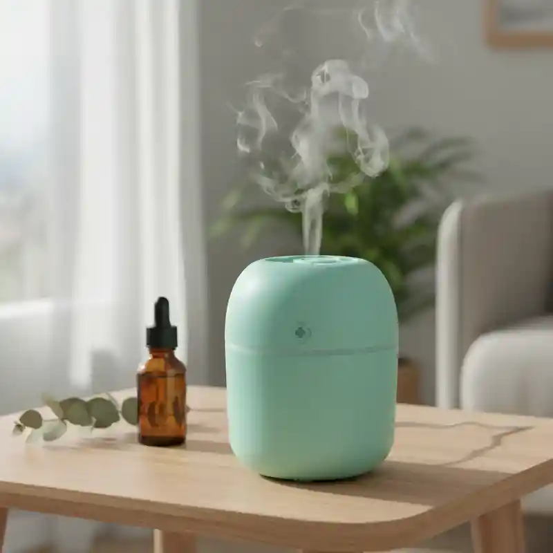 Humidificador Difusor Ambientador Verde Pequeño
