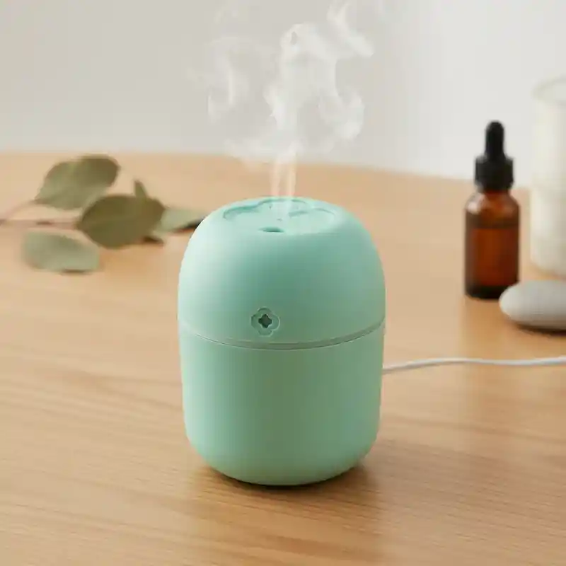 Humidificador Difusor Ambientador Verde Pequeño