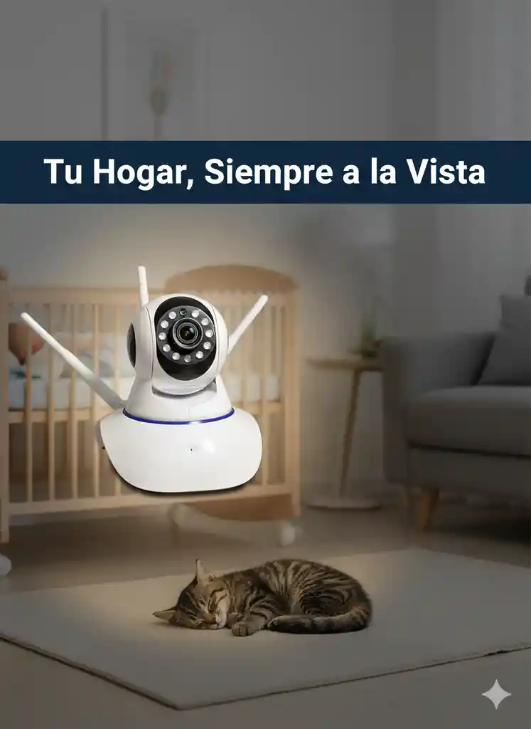 Cámara De Seguridad Smart Wi-fi 📸🛡️