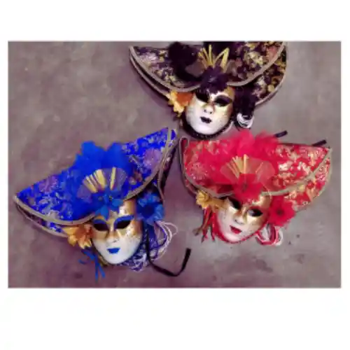 Halloween Mascara Dama Veneciana