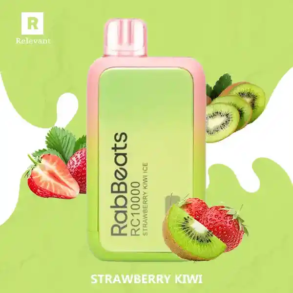Rabbeat Strawberry Kiwi Ice 10.000puff