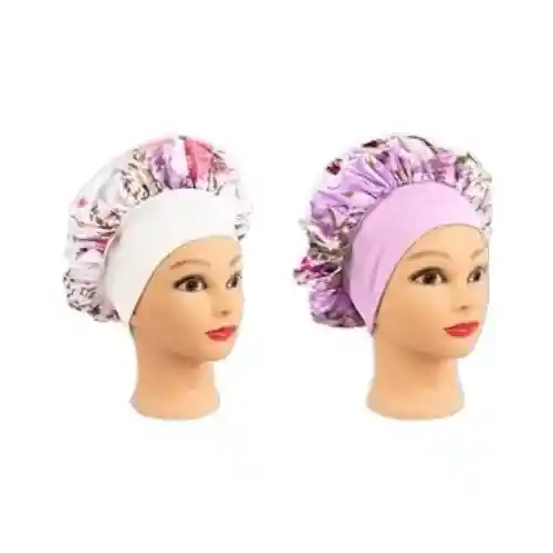 Gorro Satin Flores Ref Jh096