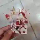 15 Tarjetas De-para Navideñas Variadas Gris Con Rojo