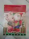 Bolsa De Regalo Navidad Papa Noel Grande 42 Cm X 31 Cm
