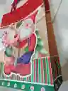 Bolsa De Regalo Navidad Papa Noel Grande 42 Cm X 31 Cm