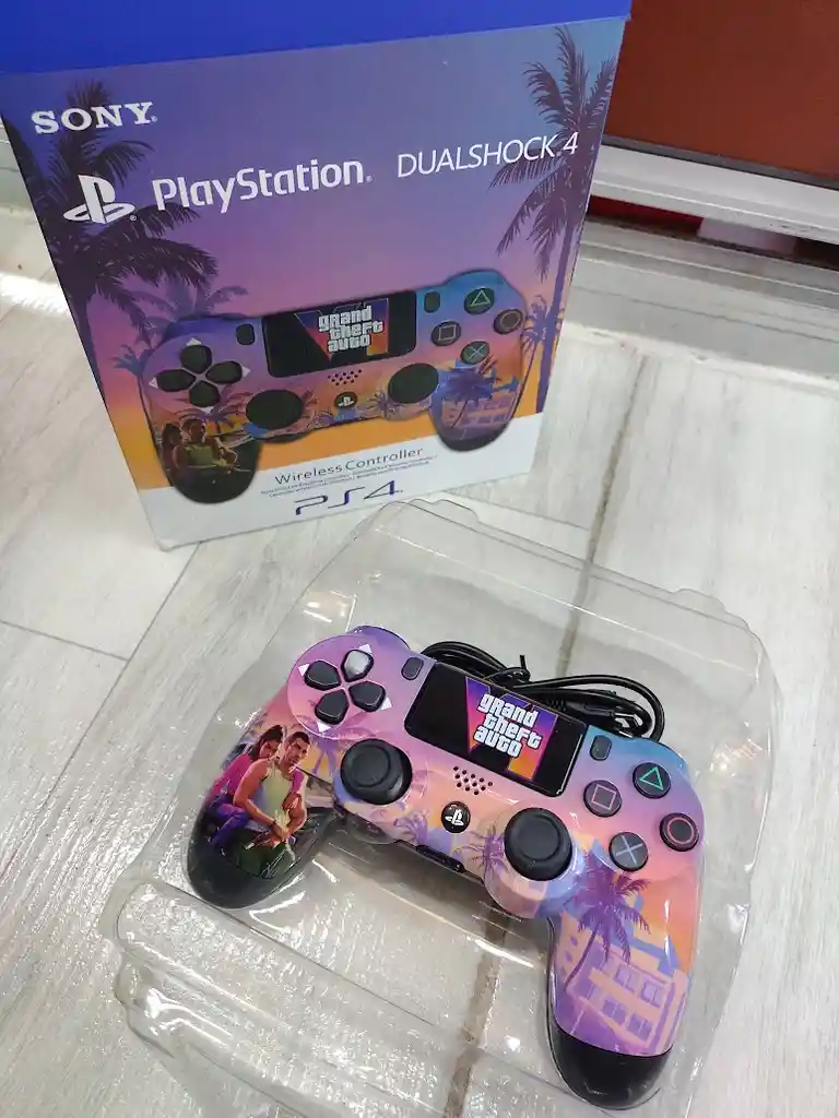 Control Mando Para Playstation 4 Dualshock 4 Gta Vi Edicion Especial