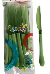 Cuchillo Verde Rumba X 10 Unds