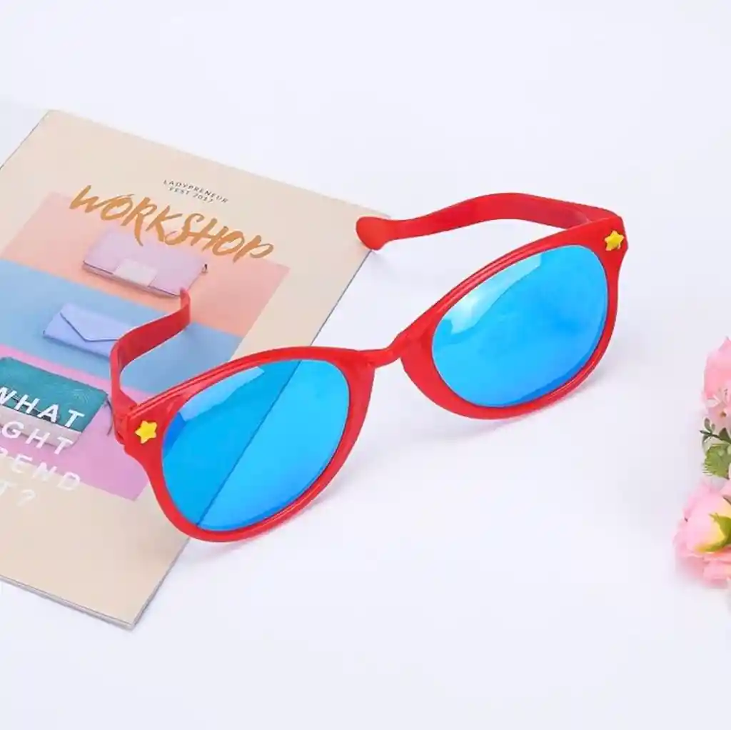 Gafas Rojas Jumbo Para Disfraz U Hora Loca