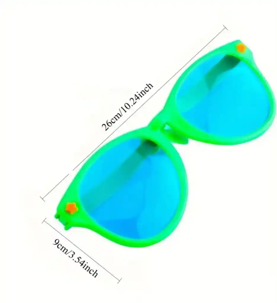 Gafas Rojas Jumbo Para Disfraz U Hora Loca