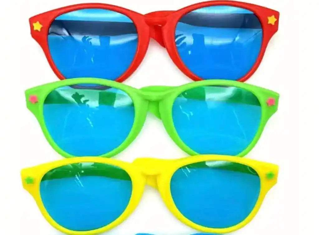 Gafas Rojas Jumbo Para Disfraz U Hora Loca