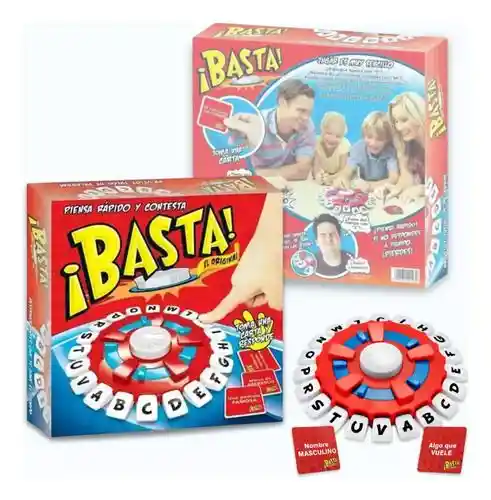 Juego Basta Agilidad Mental Piensa Rapido Grande