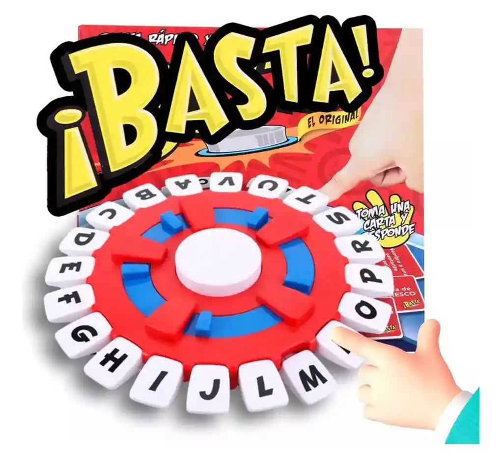 Juego Basta Agilidad Mental Piensa Rapido Grande