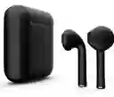 Audifonos Inalambricos Mate Color Negro Bluetooth