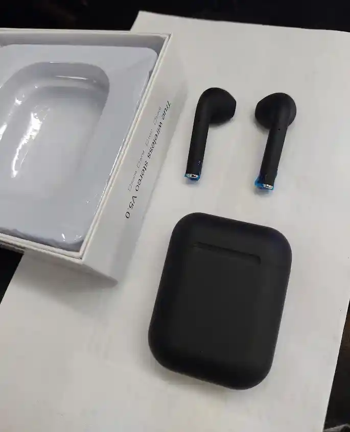 Audifonos Inalambricos Mate Color Negro Bluetooth