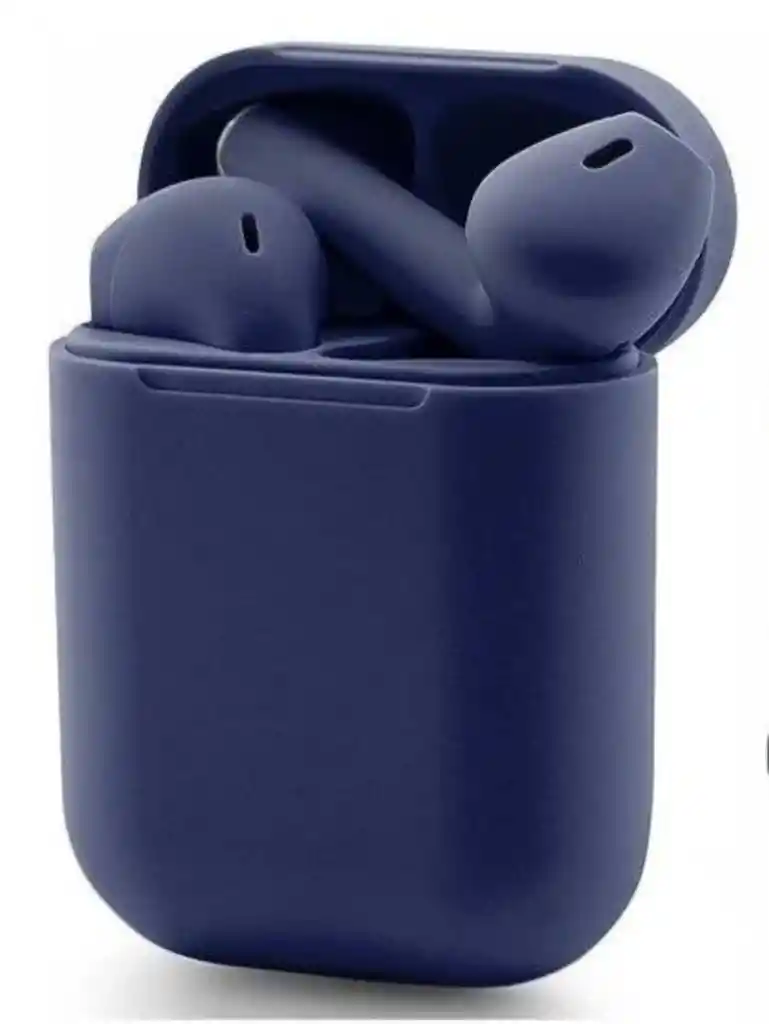 Audifonos Inalambricos Mate Color Azul Oscuro Bluetooth