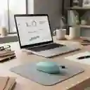 Mouse Inalámbrico Celeste Aesthetic Weibo